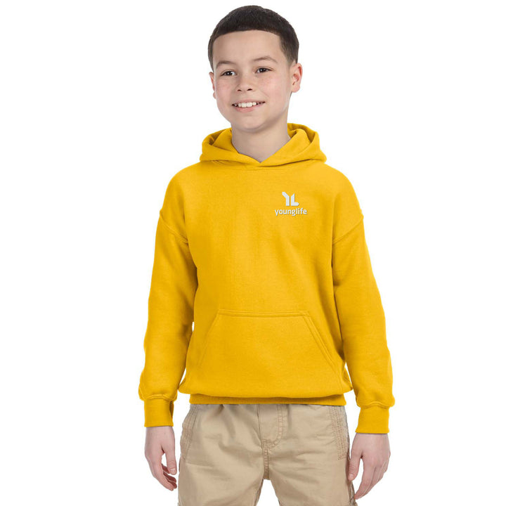 Gildan Youth Heavy Blend 50/50 Hooded Sweatshirt