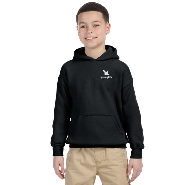 Gildan Youth Heavy Blend 50/50 Hooded Sweatshirt