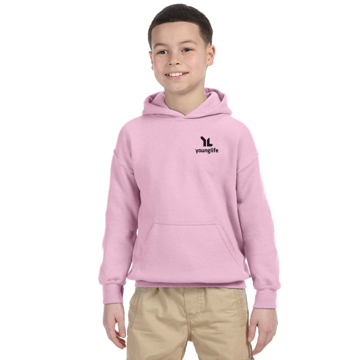 Gildan Youth Heavy Blend 50/50 Hooded Sweatshirt