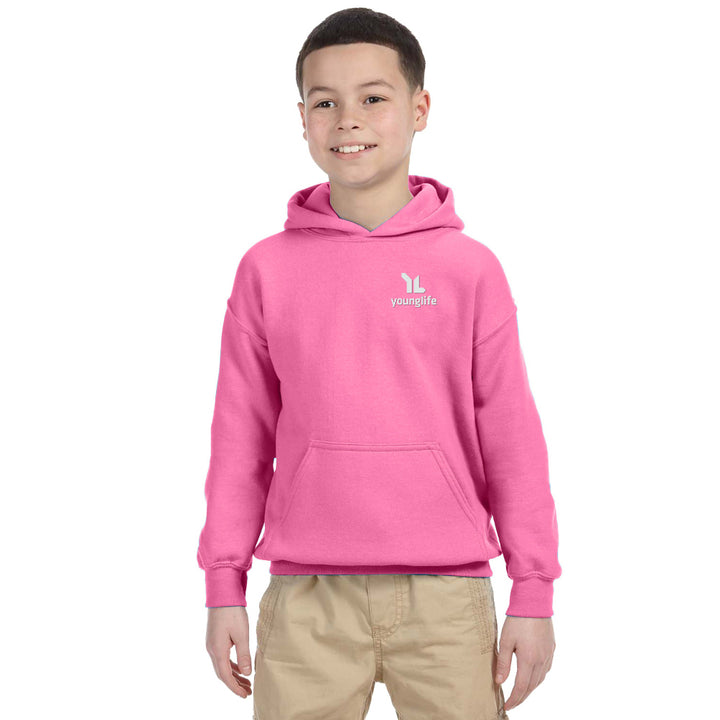 Gildan Youth Heavy Blend 50/50 Hooded Sweatshirt