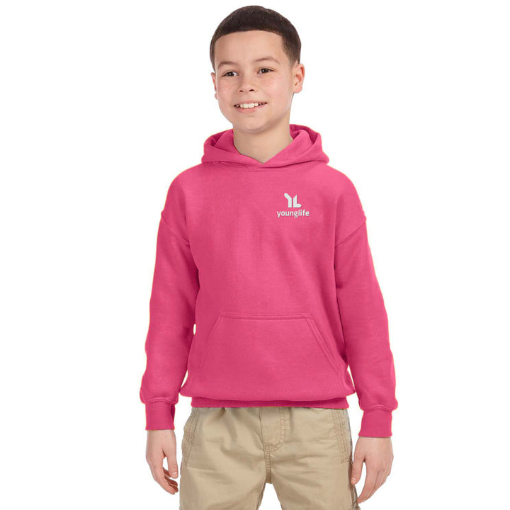 Gildan Youth Heavy Blend 50/50 Hooded Sweatshirt