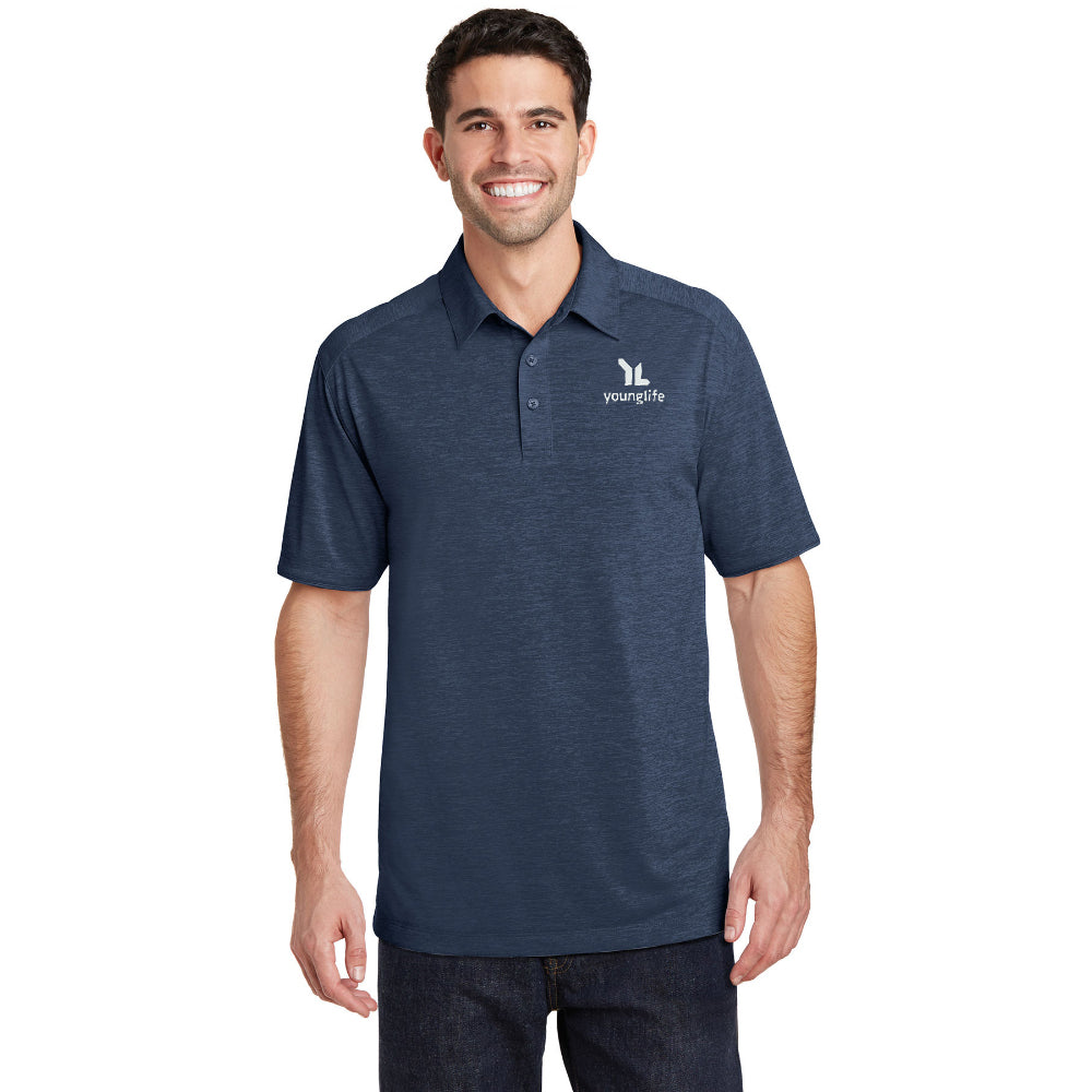 Port Authority Digi Heather Performance Polo