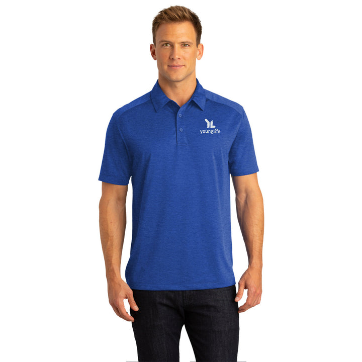 Port Authority Digi Heather Performance Polo