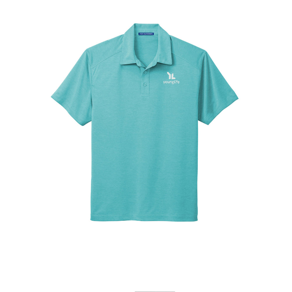 Port Authority Digi Heather Performance Polo