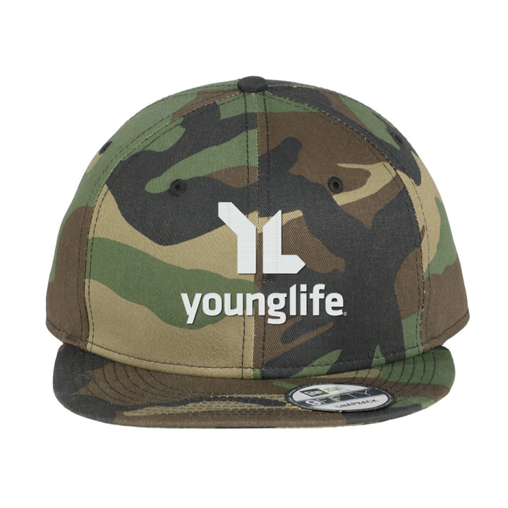 New Era Flat Bill Snapback Cap