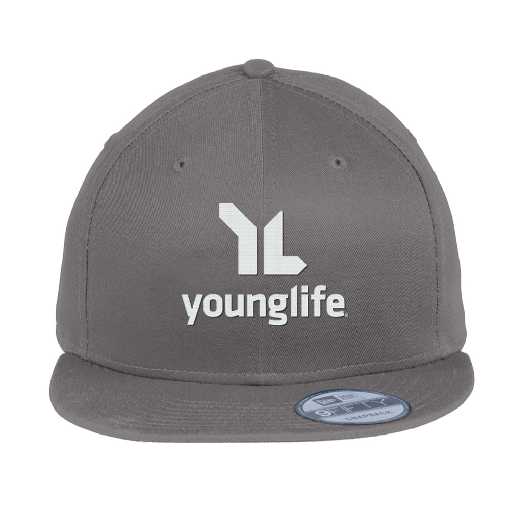 New Era Flat Bill Snapback Cap