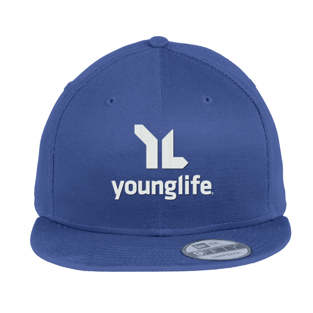 New Era Flat Bill Snapback Cap