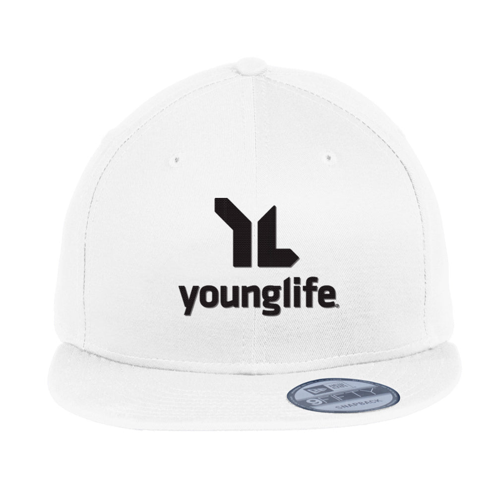 New Era Flat Bill Snapback Cap