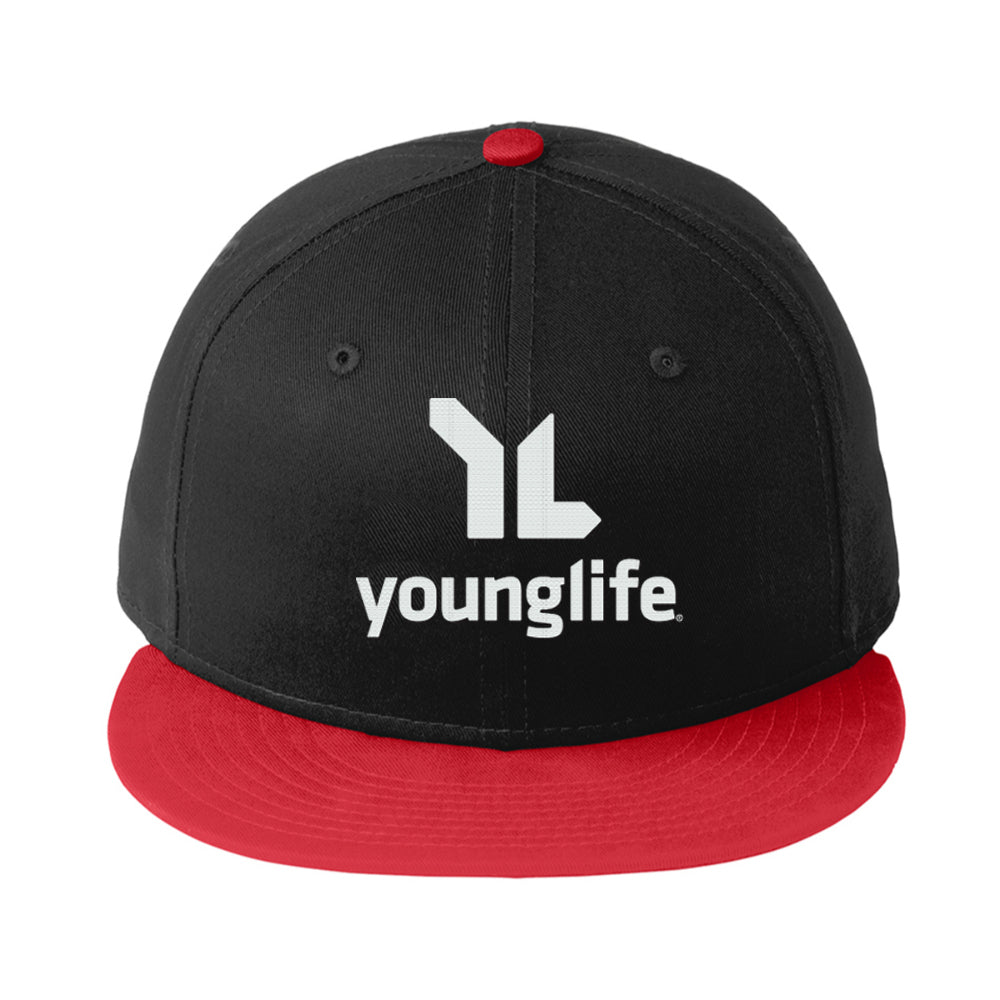 New Era Flat Bill Snapback Cap