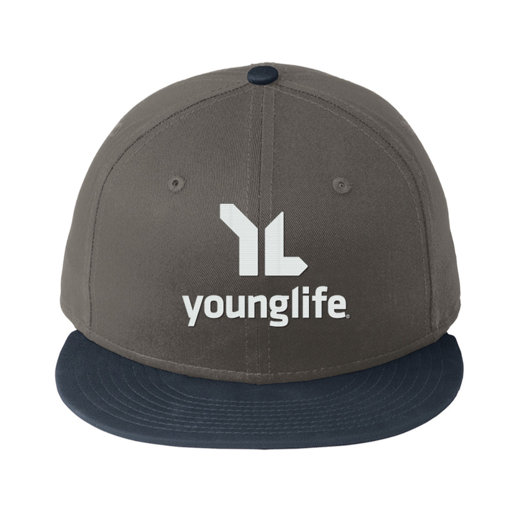 New Era Flat Bill Snapback Cap