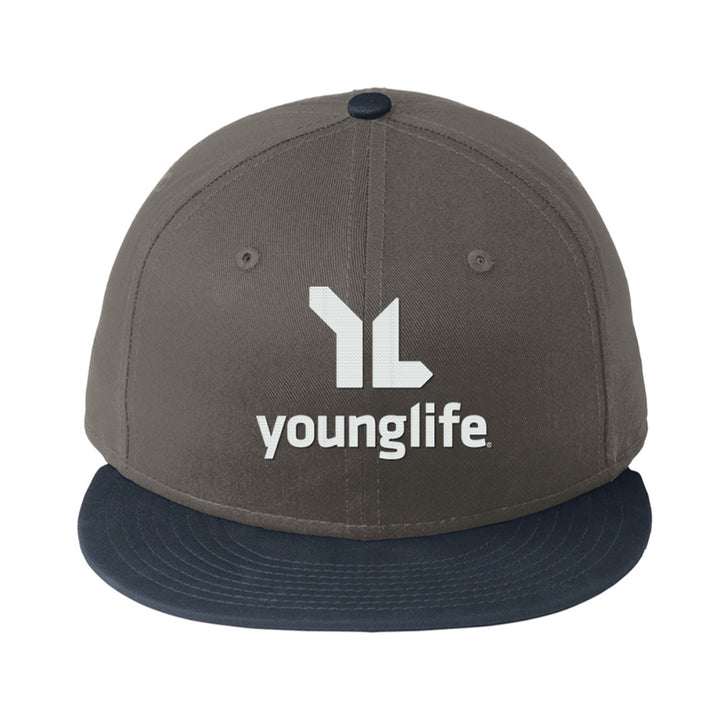 New Era Flat Bill Snapback Cap