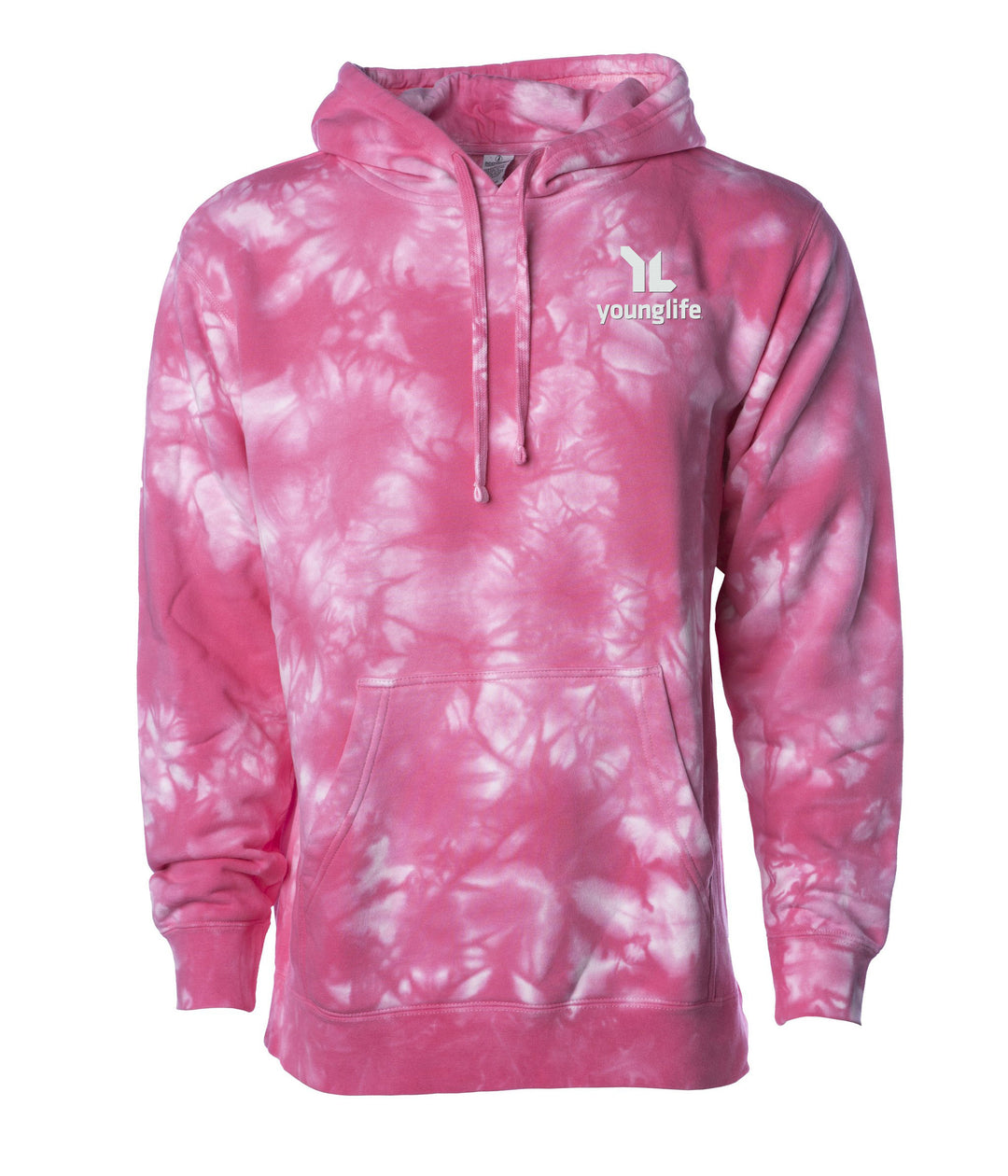 Independent Trading Co. Unisex Midweight Tie Dye Hooded Pullover