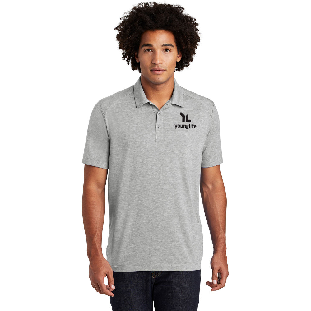 Sport-Tek PosiCharge Tri-Blend Wicking Polo