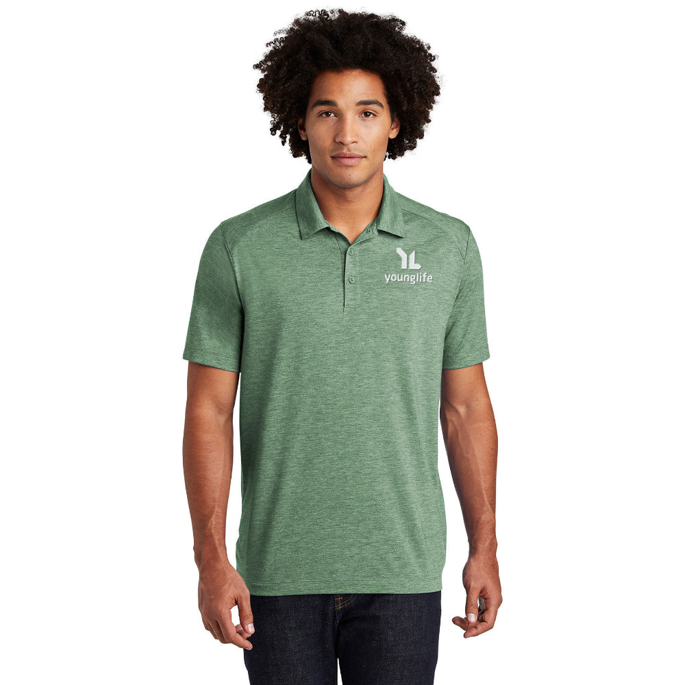 Sport-Tek PosiCharge Tri-Blend Wicking Polo