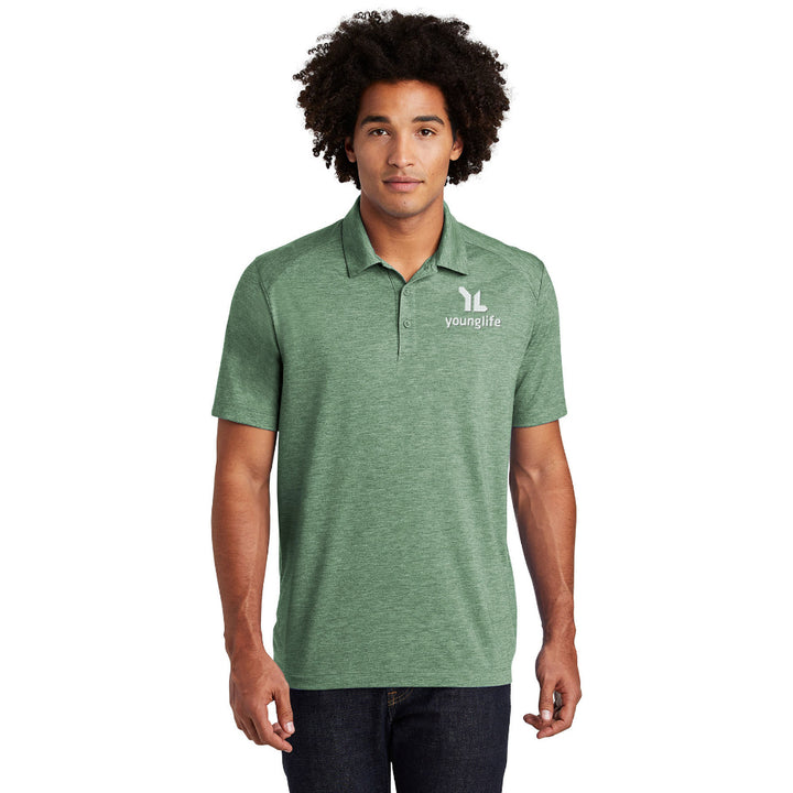 Sport-Tek PosiCharge Tri-Blend Wicking Polo