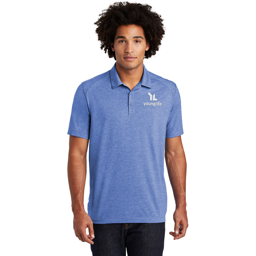 Sport-Tek PosiCharge Tri-Blend Wicking Polo
