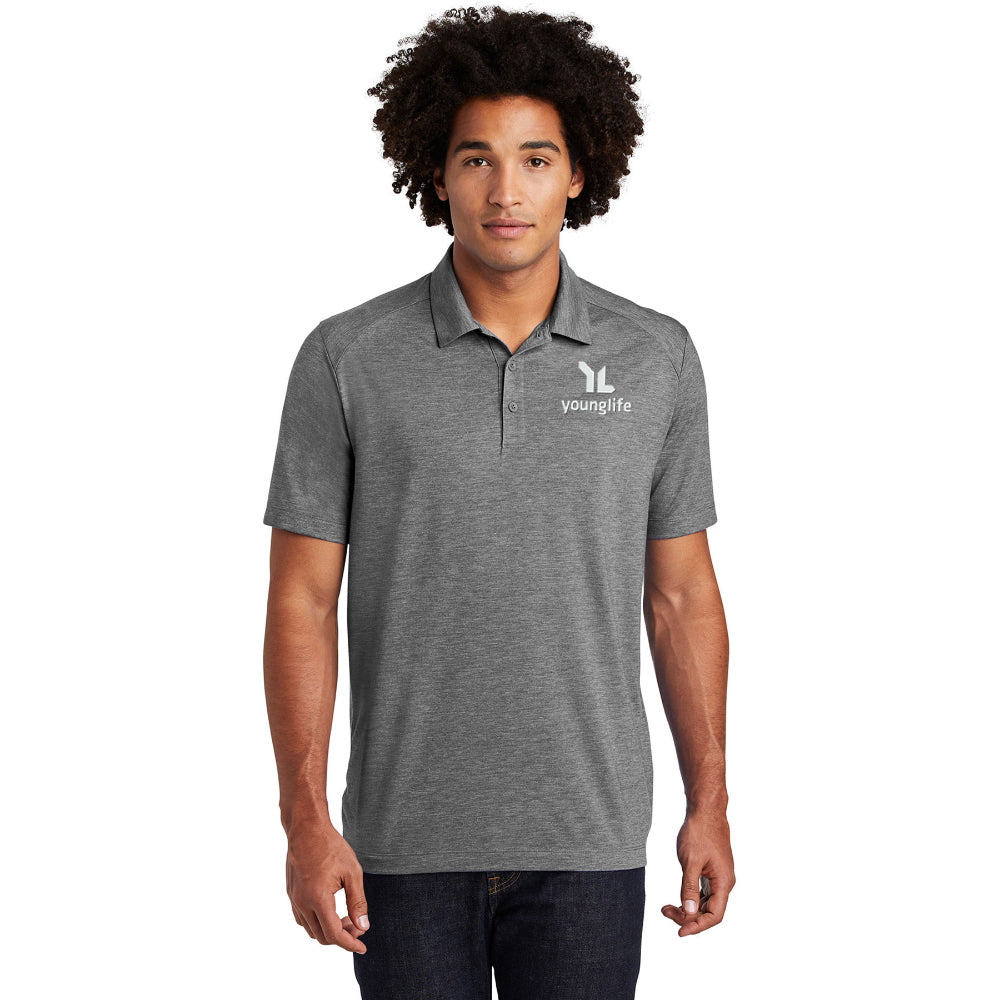 Sport-Tek PosiCharge Tri-Blend Wicking Polo