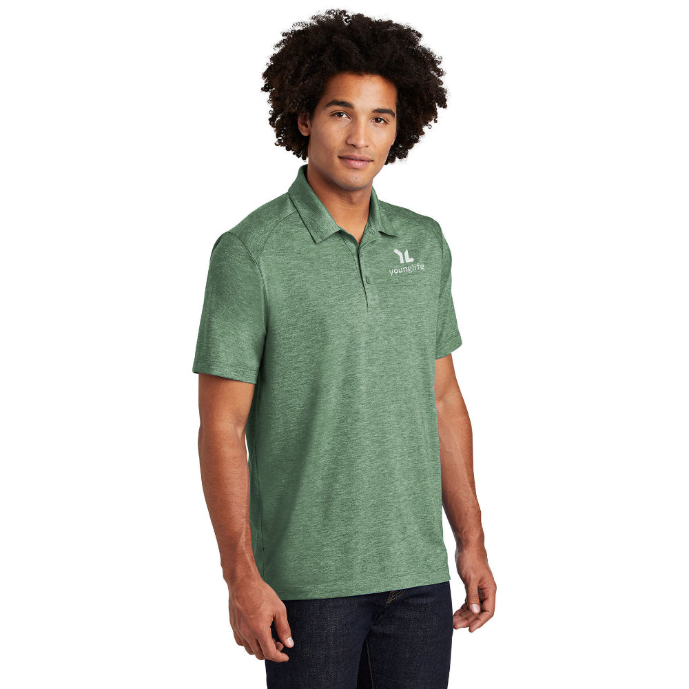 Sport-Tek PosiCharge Tri-Blend Wicking Polo