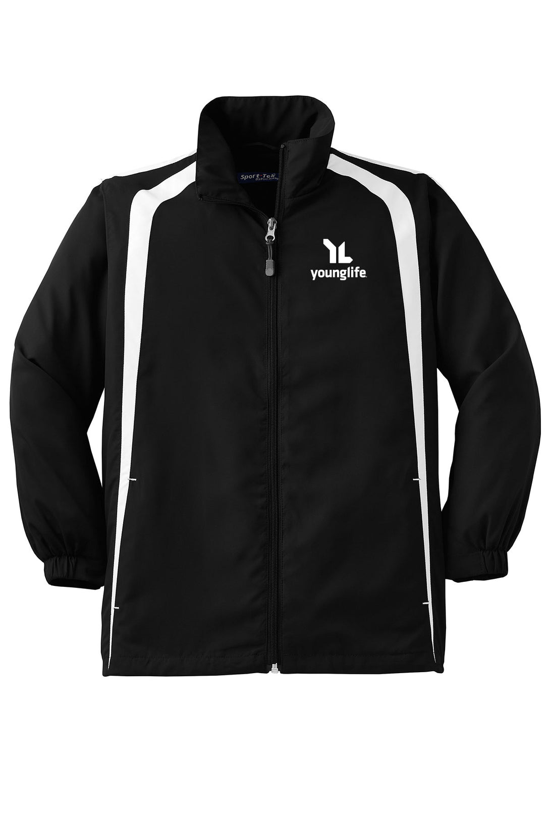 Sport-Tek Youth Colorblock Raglan Jacket