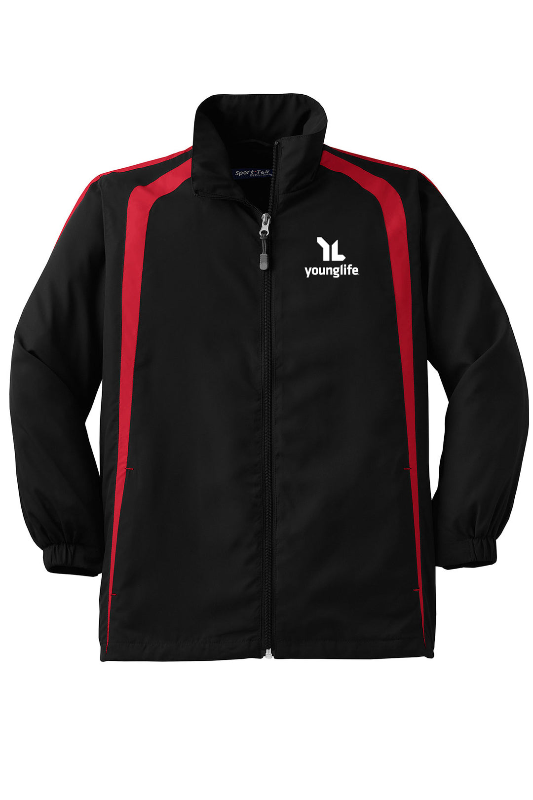 Sport-Tek Youth Colorblock Raglan Jacket