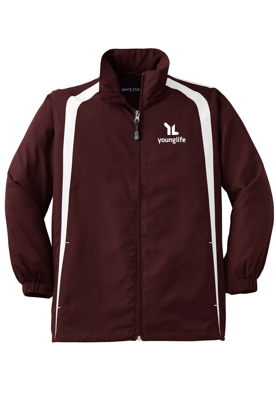 Sport-Tek Youth Colorblock Raglan Jacket