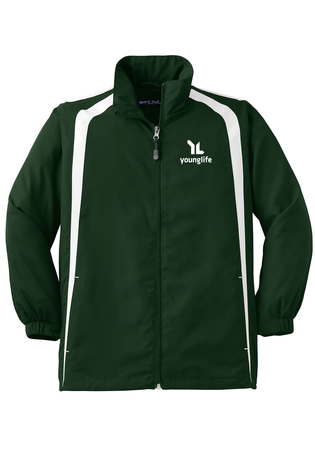 Sport-Tek Youth Colorblock Raglan Jacket