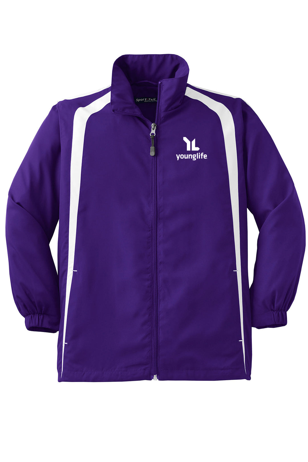 Sport-Tek Youth Colorblock Raglan Jacket