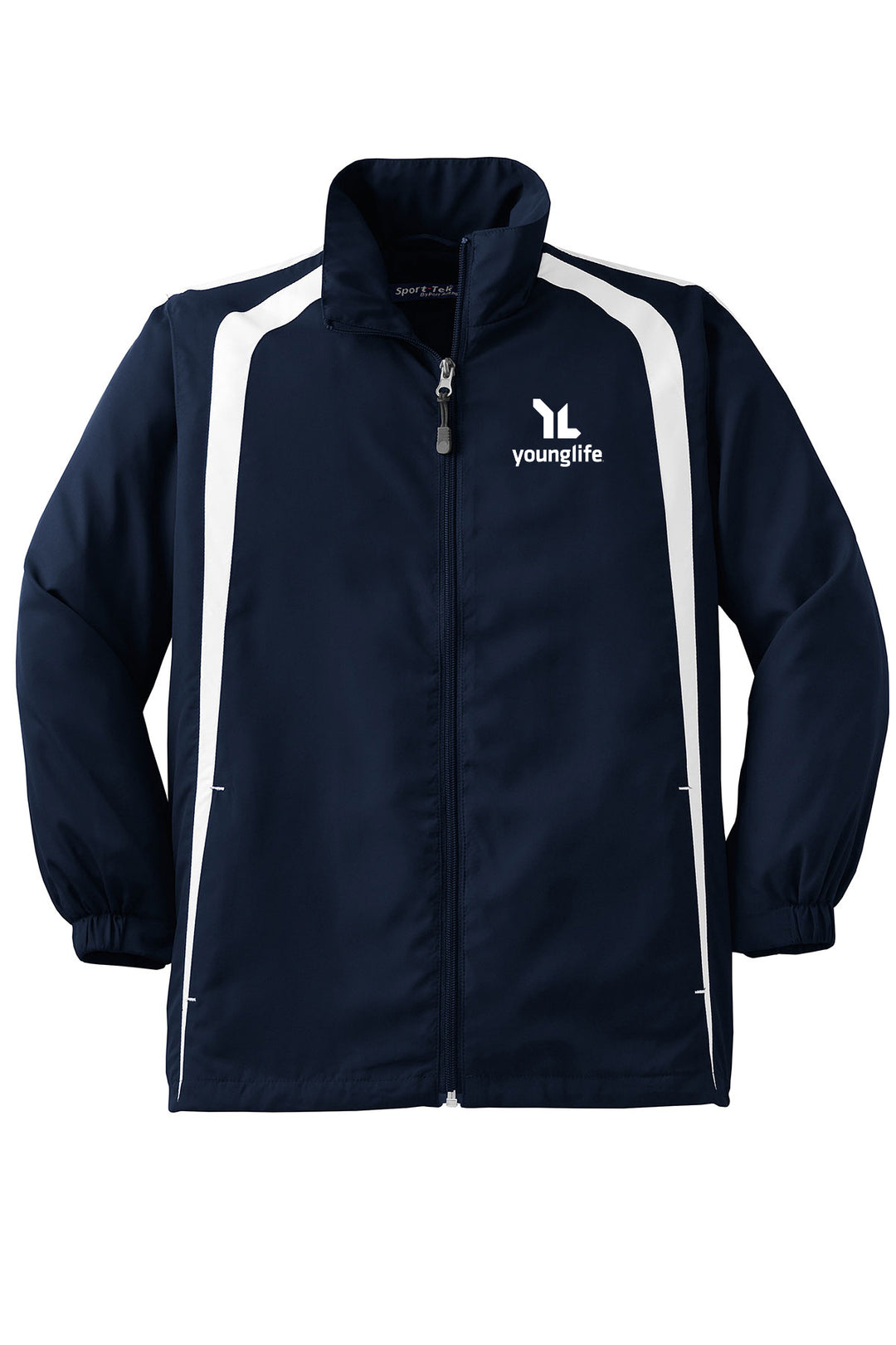 Sport-Tek Youth Colorblock Raglan Jacket