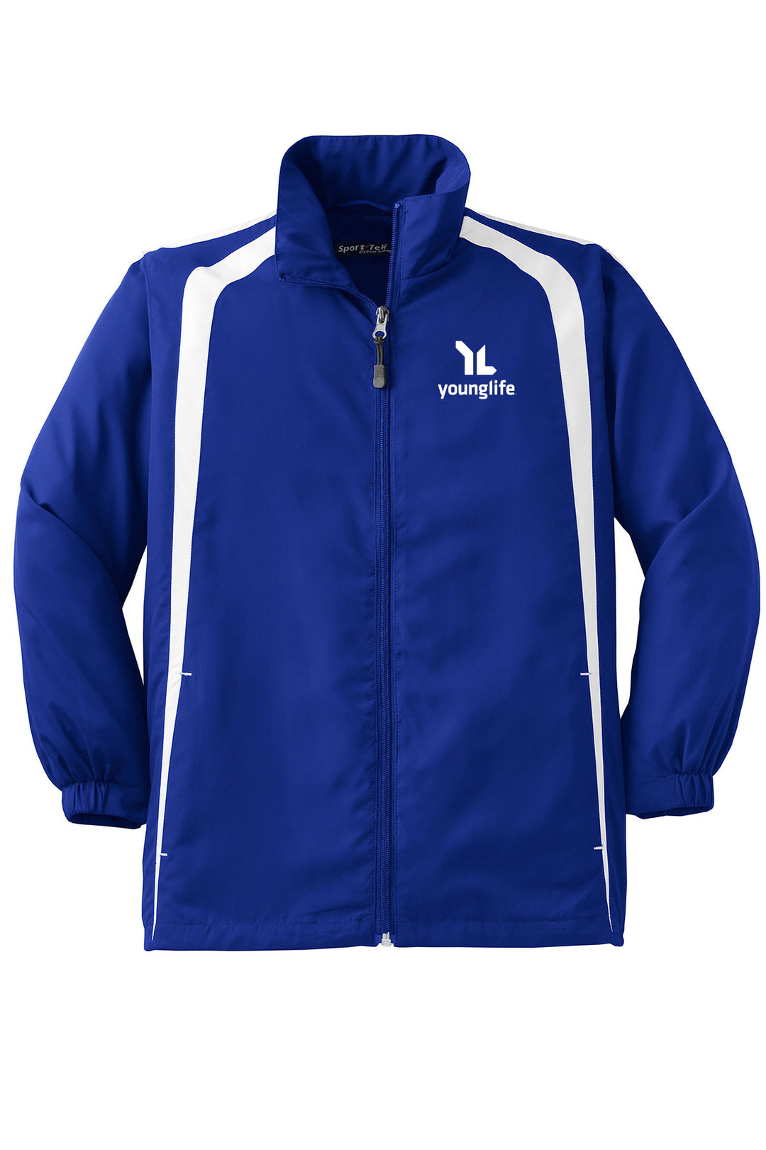 Sport-Tek Youth Colorblock Raglan Jacket