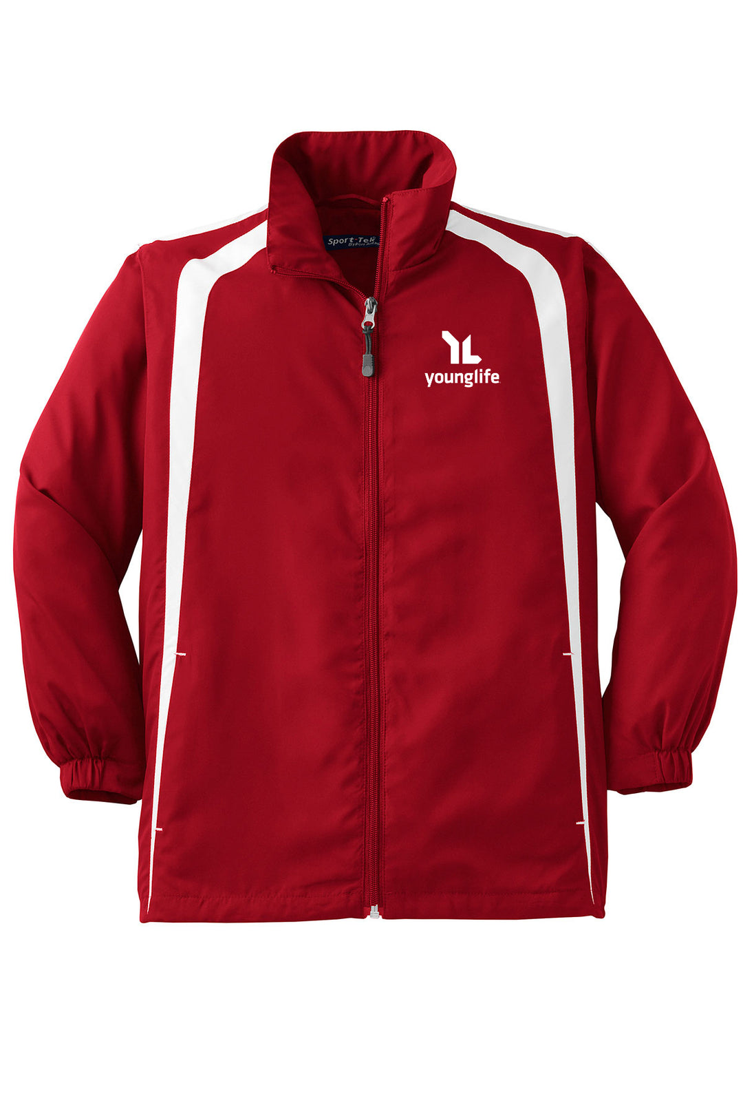 Sport-Tek Youth Colorblock Raglan Jacket